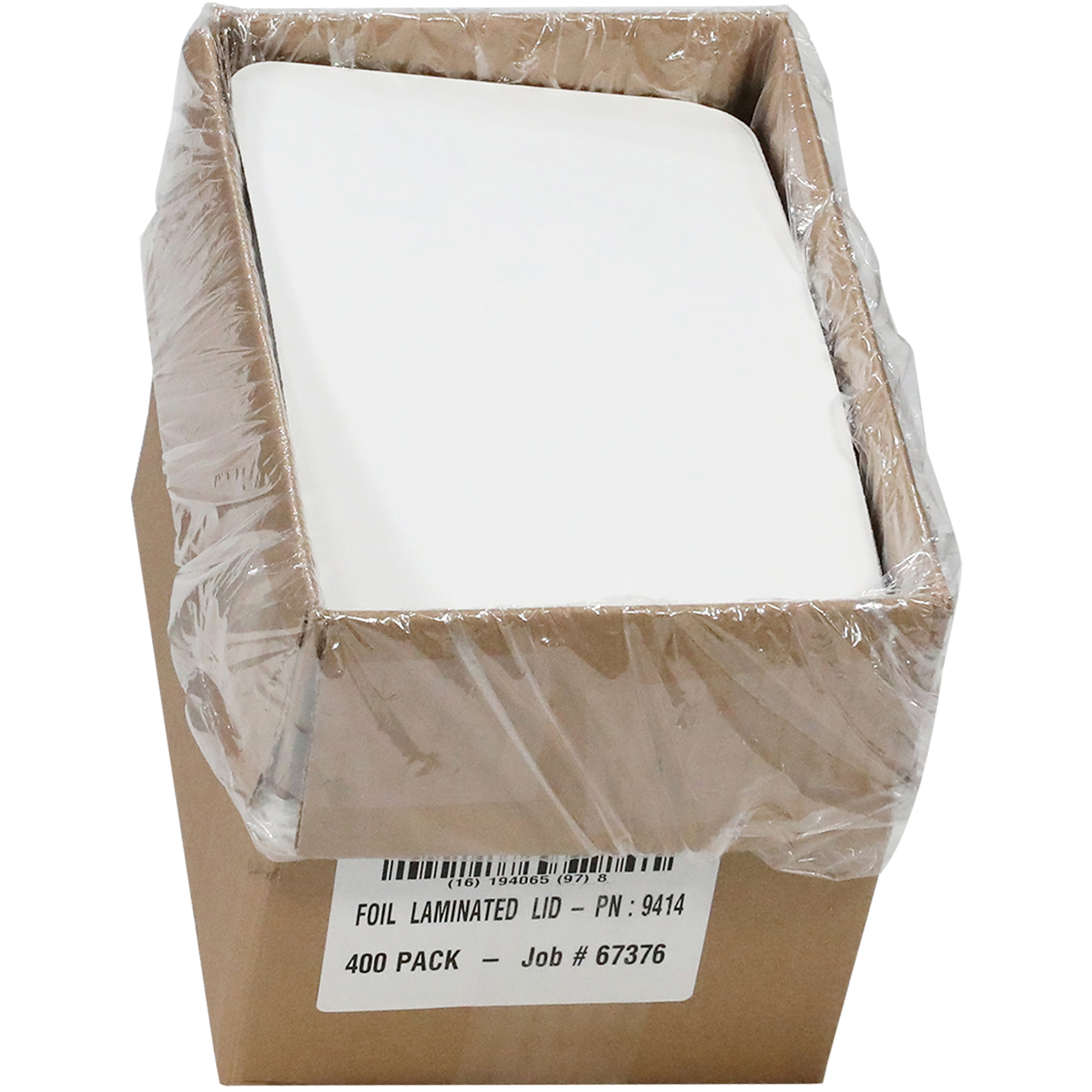 Foil Laminated Board Lid Cover For Y76830/ Y78830 Containers, 400