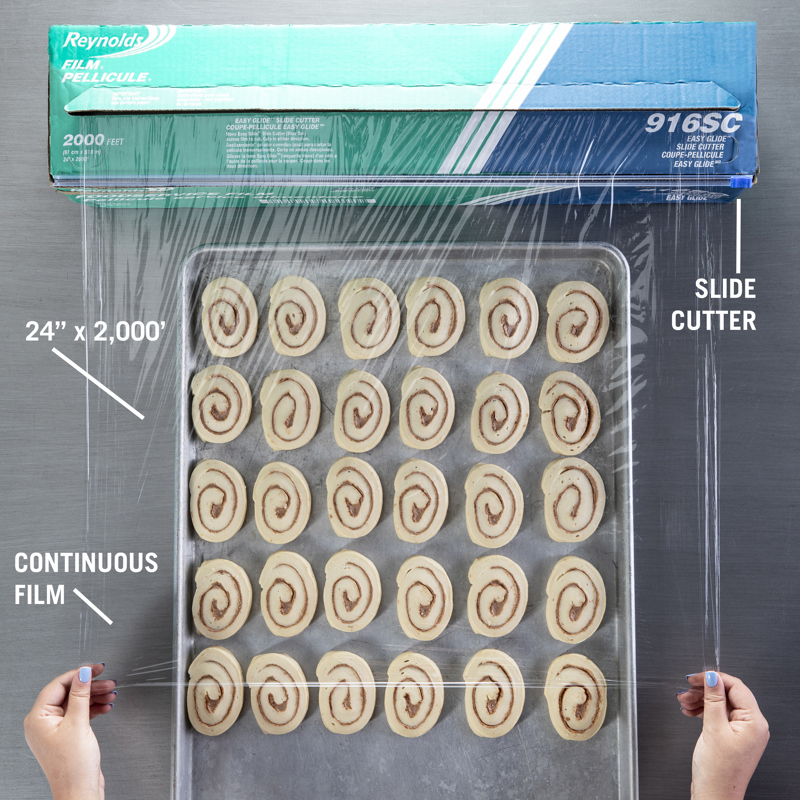 Reynolds Wrap® Film with Easy Glide™ Slide Cutter Box - Candor Janitorial  Supply