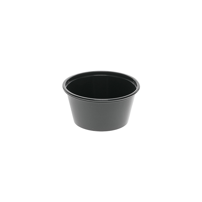 2 oz. clear plastic souffle cup / portion cup – JGS Distributing