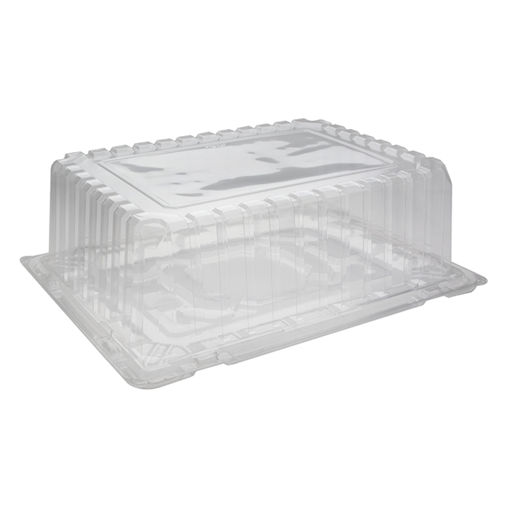 邦楽 NEKTAD/cakebox 1/4 Showcake OPS Sheet Cake Base and Deep Dome Lid | Pactiv Evergreen