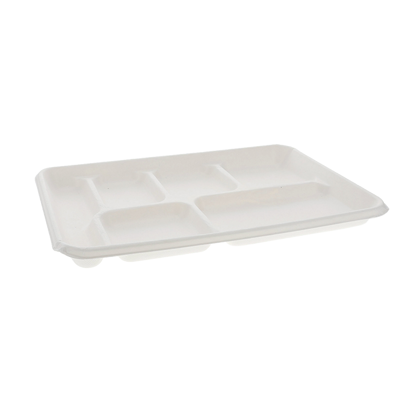 Molded Fiber Flat Tray Shallow - 6.0 x 6.0 x 1.0 – Corapak