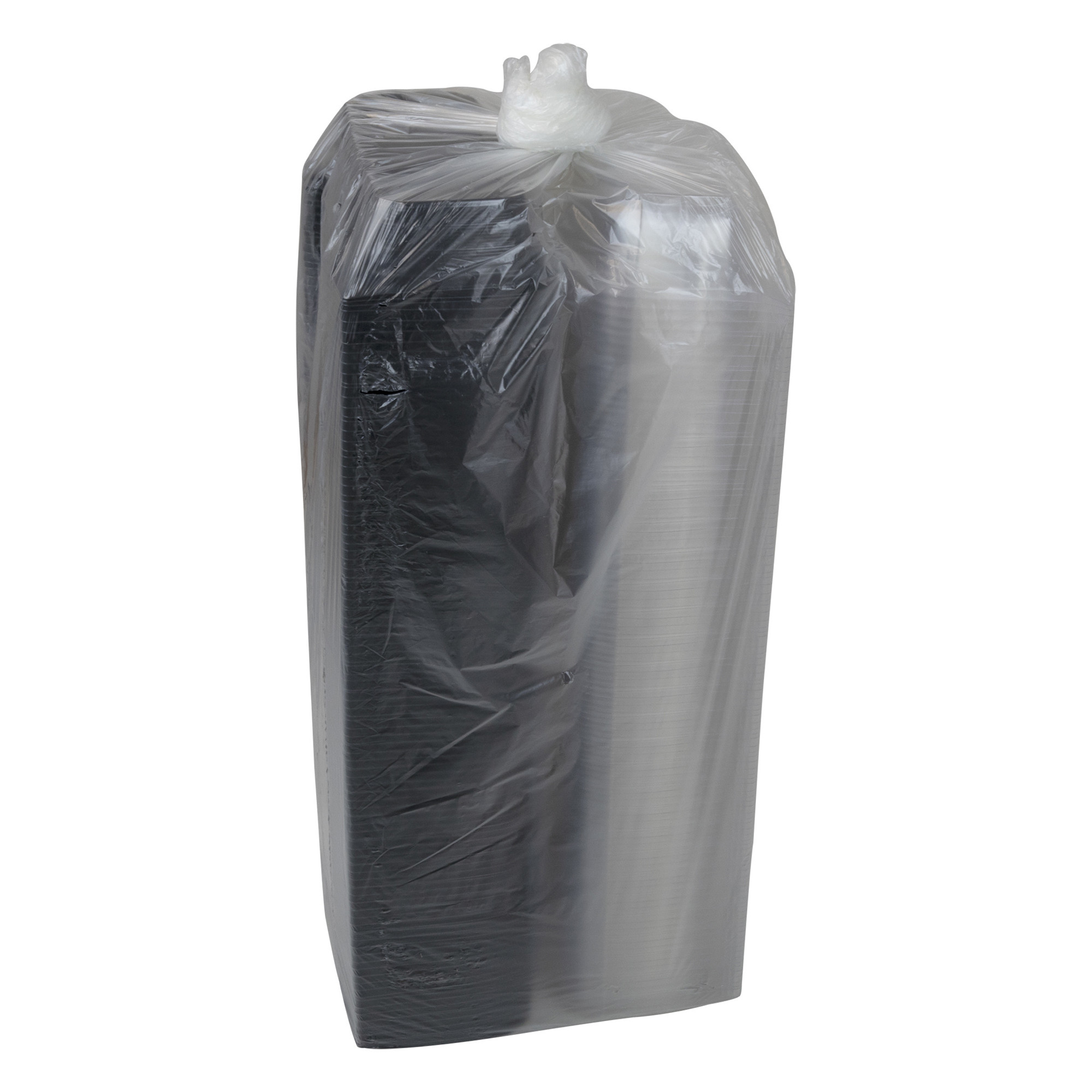 Genpak 94010-V Silhouette® Disposable Clear Plastic Lid - 10 1/4Dia x 1  3/8H