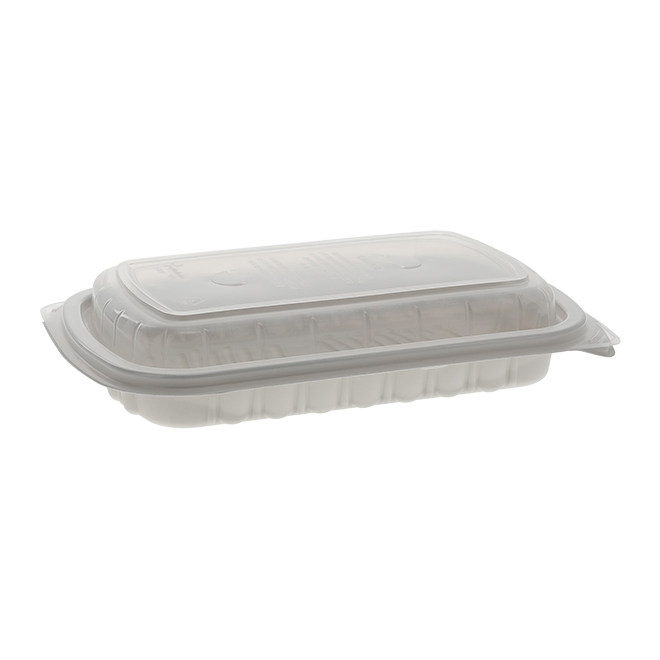 Hinged Pizza Slice Holders – Kraft Paperboard, 9" Size, Pack Of 200 (White Triangular Food Containers)