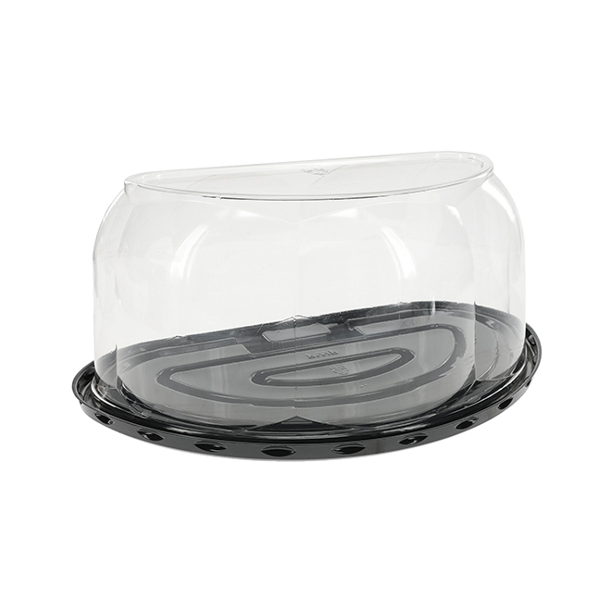5” RoseDome™ and Black Cake Base for Half Round 8