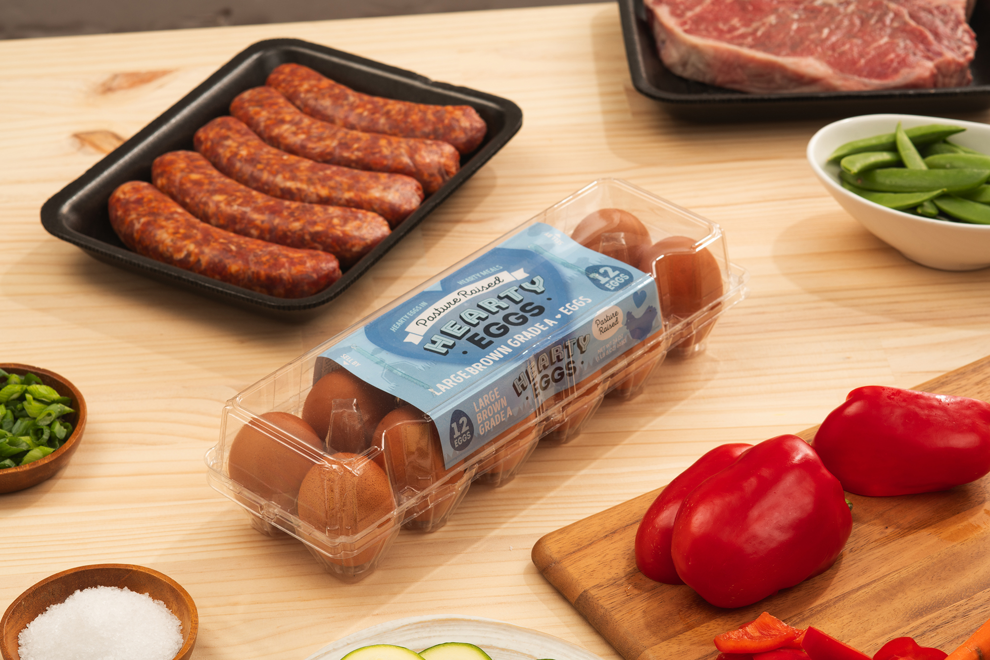 2 x 6 Universal Bi-Fold Egg Carton | Pactiv Evergreen