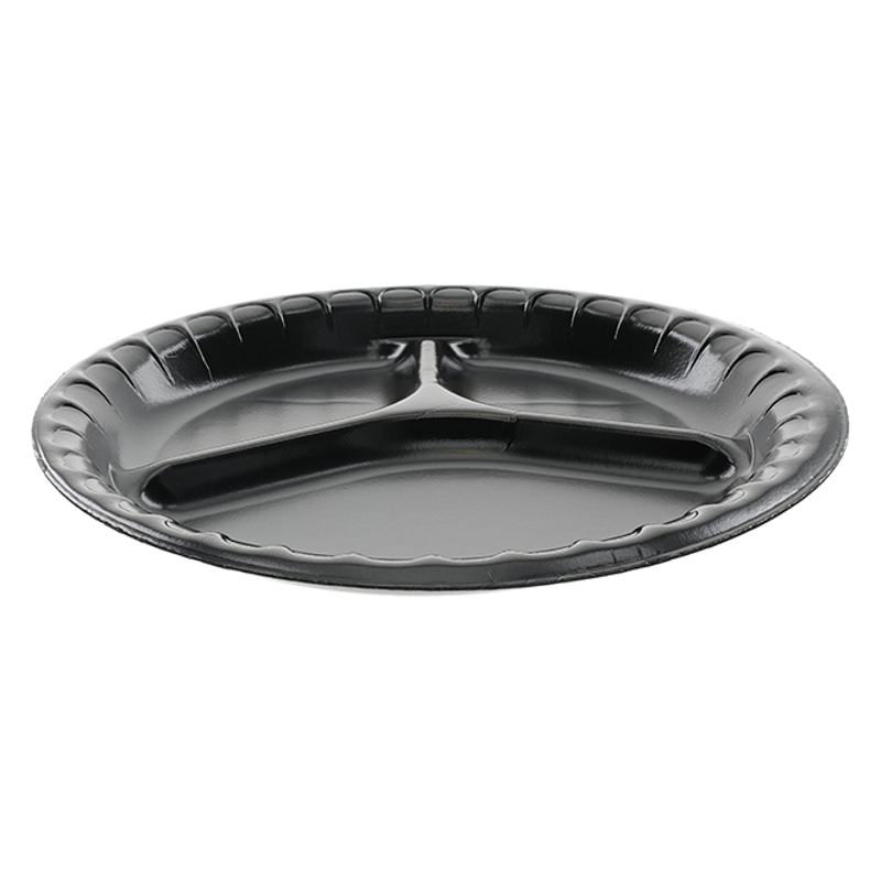 10 25 3 Compartment Placesetter Deluxe Laminated Foam Round Plate 10-25-3-compartment-placesetter-deluxe-laminated-foam-round-plate