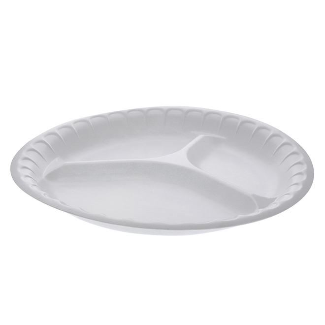7 Placesetter® Satin Non-Laminated Foam Plate