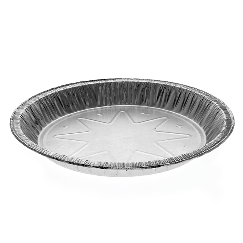 Aluminum 10" Extra Deep Pie Plate Pactiv Evergreen