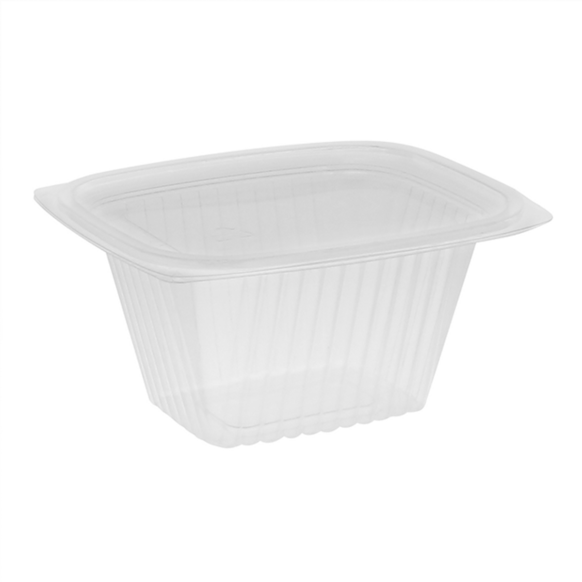 16 oz. 2 Piece Showcase® Deli Container Base and Lid Combo, Clear, 252 ct.