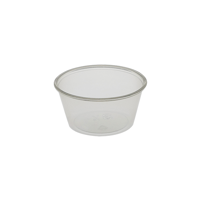 3.25 oz. Plastic Microwavable Portion Cup, Clear, 3,000 ct