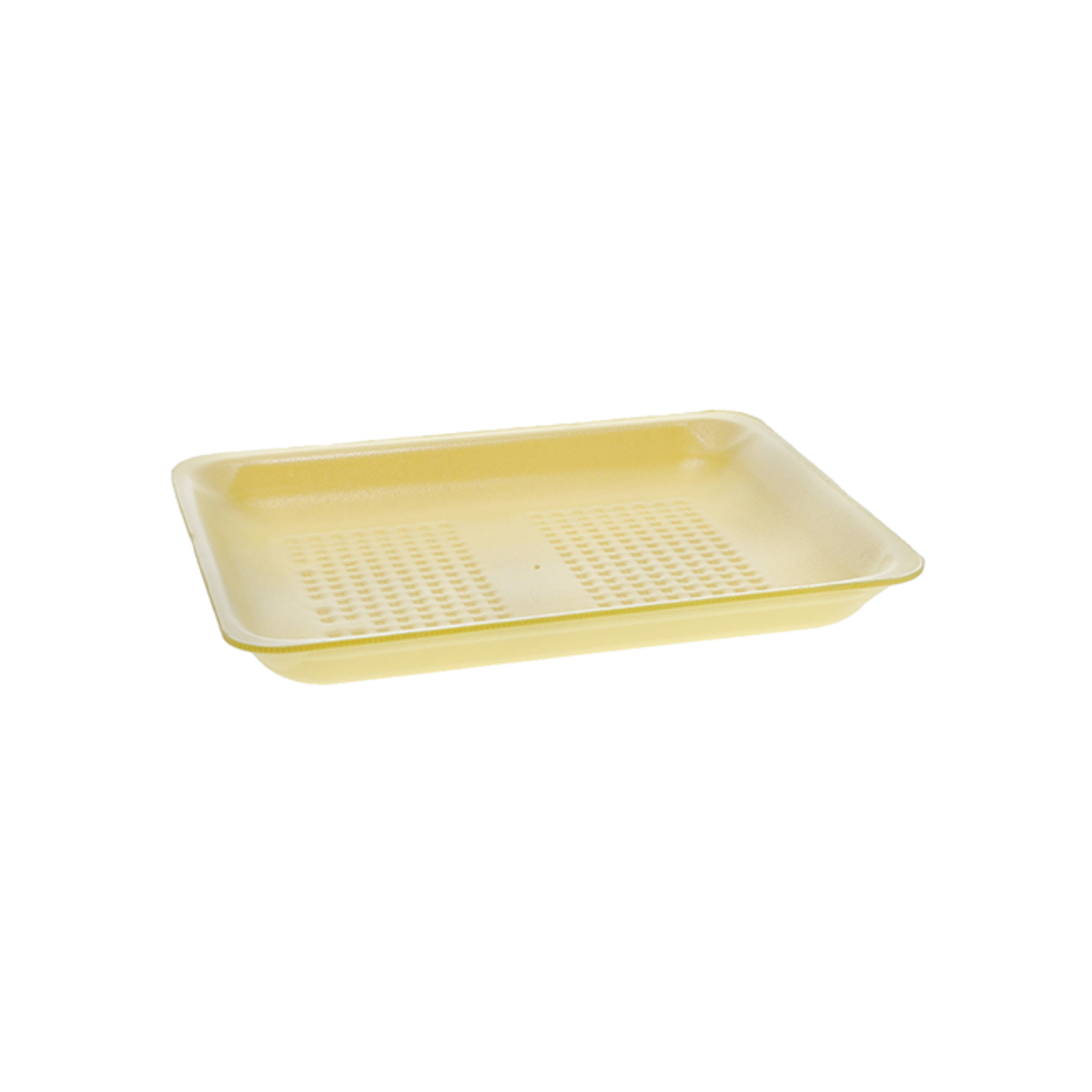 Pactiv 17S Disposable Foam Meat Tray - 8 19/50L x 3 1/2W x 17
