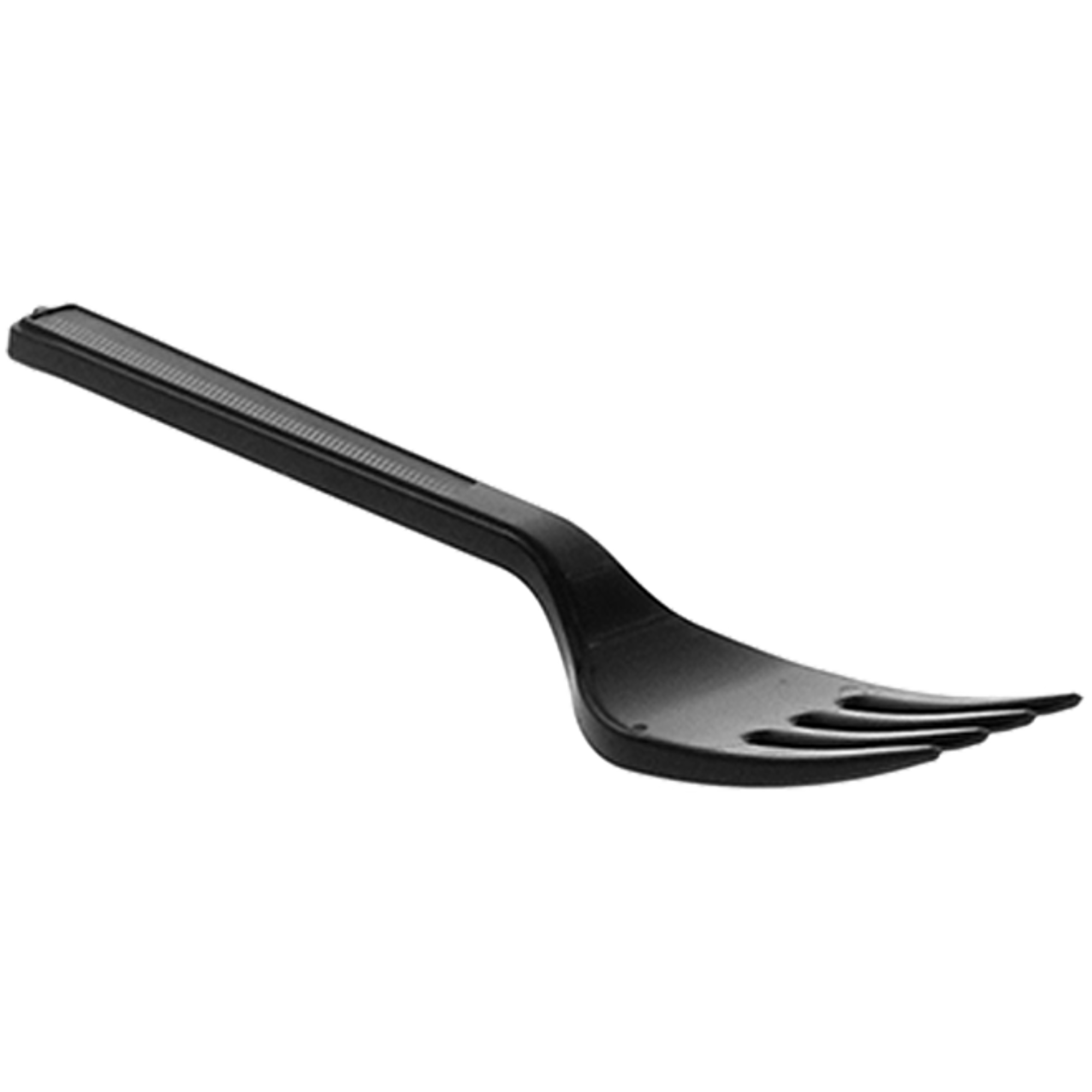 Choice Medium Weight White Plastic Fork - 1000/Case