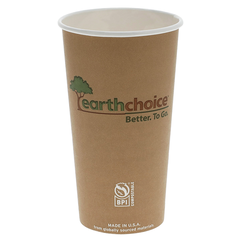 20 oz. Compostable Paper Cup | Pactiv Evergreen