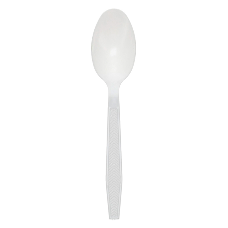 Prairieware® Full Length Extra-Heavy Weight Plastic Spoons | Pactiv ...