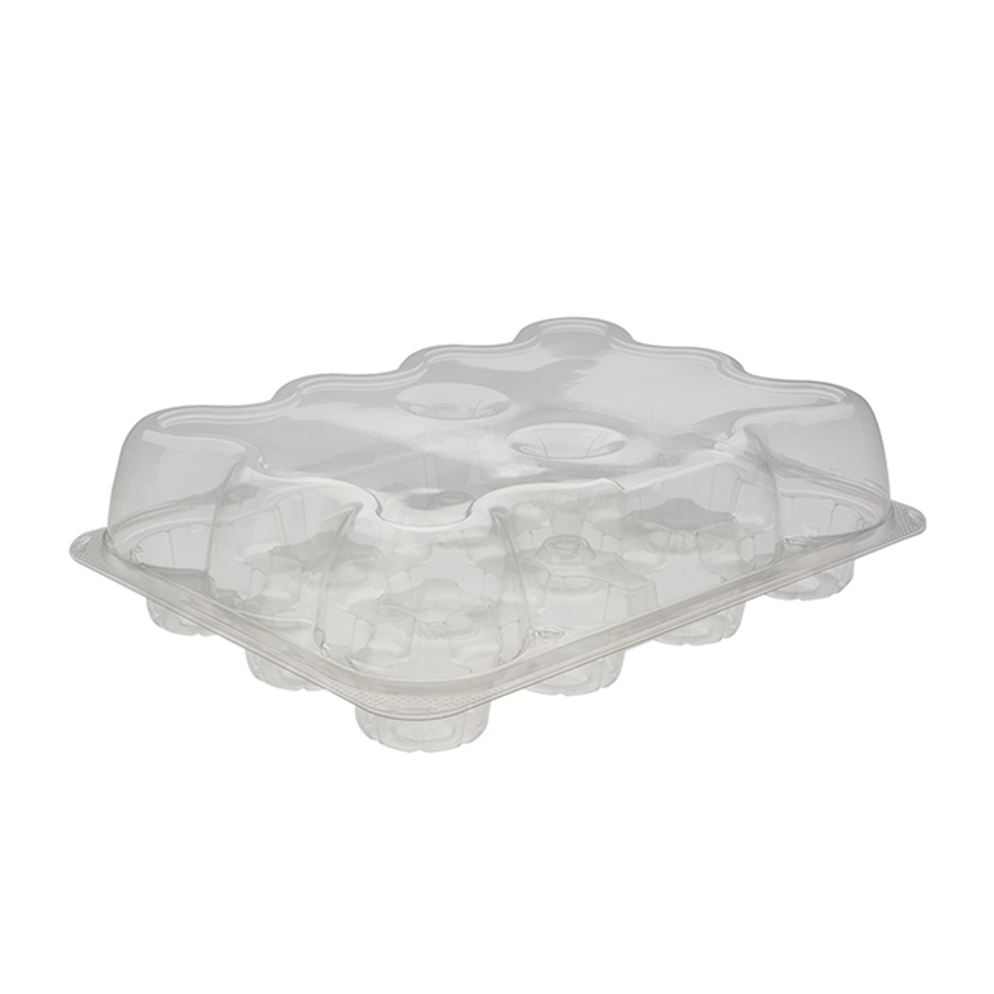 新品未使用　achedaway cuppery2個 12 Count Two Piece Cupcake Container, Clear, 120 ct. | Pactiv