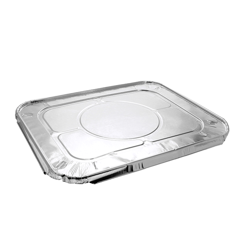 HUBERT® 1/4 Size Stainless Steel Solid Flat Steam Table Pan Cover