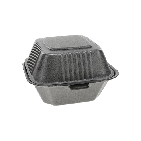 Pactiv YHLW08030000 SmartLock® Food Container 8 x 8.5 x 3, White,  Polystyrene Foam, 3-Compartment