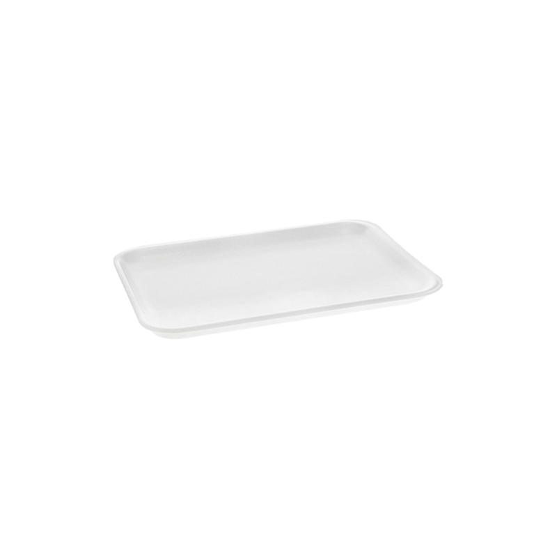 4S Polystyrene Foam Processor Tray with Inverted Pad | Pactiv Evergreen