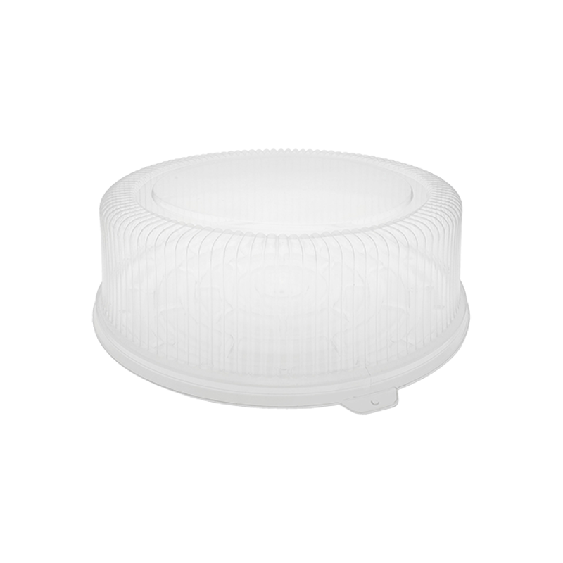 10'' Showcake OPS Cake Base and Shallow Dome Lid Pactiv Evergreen