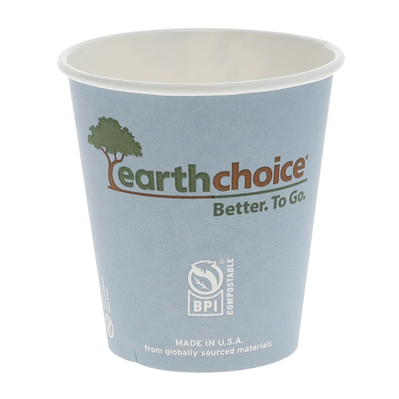 10 oz. Compostable Paper Hot Cup | Pactiv Evergreen