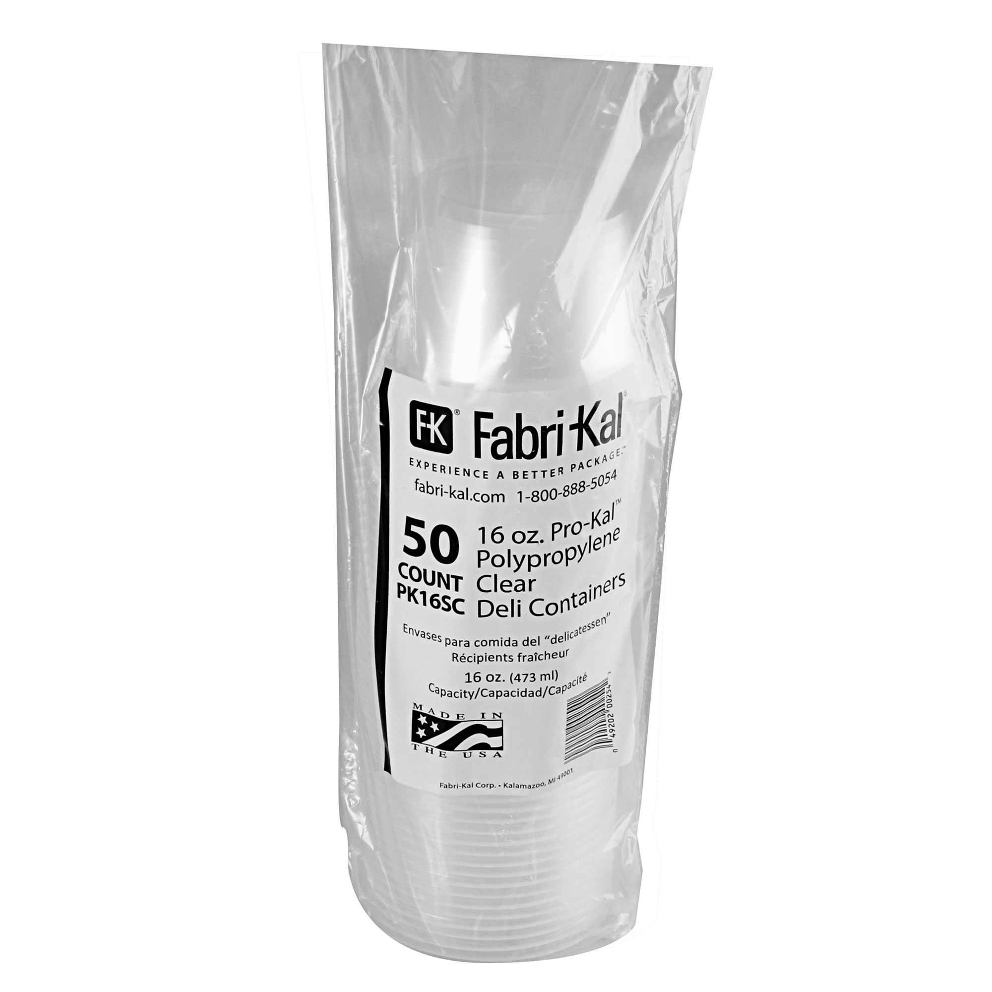 Pro-Kal 16 oz. Polypropylene Round Deli Containers | Pactiv Evergreen