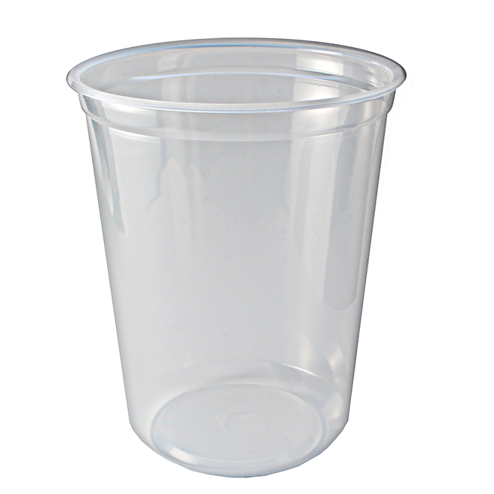 Fineline Settings ReForm™ HD Deli Containers w/Lid - 32 oz., Clear