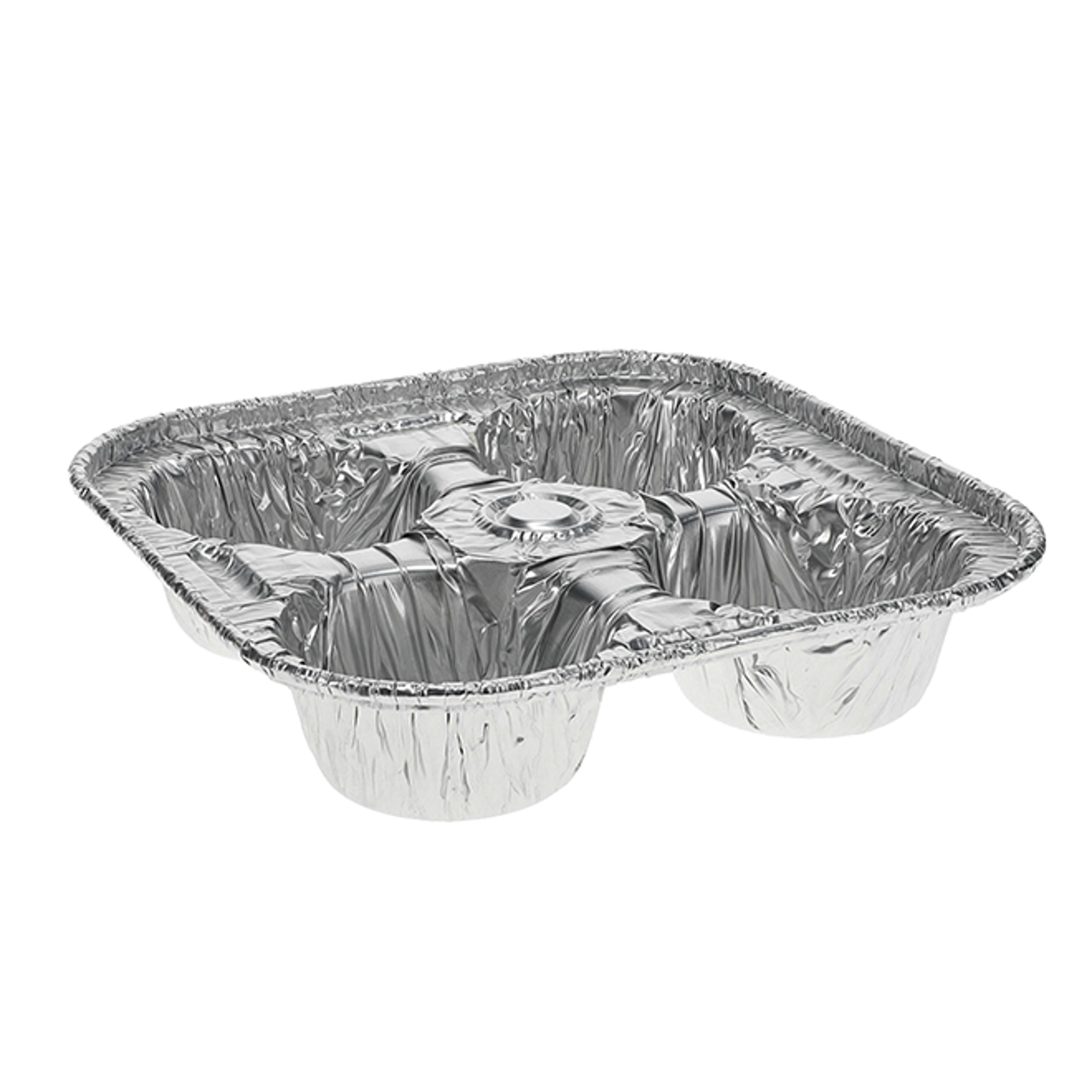 Four Cup Aluminum Muffin Pan | Pactiv Evergreen