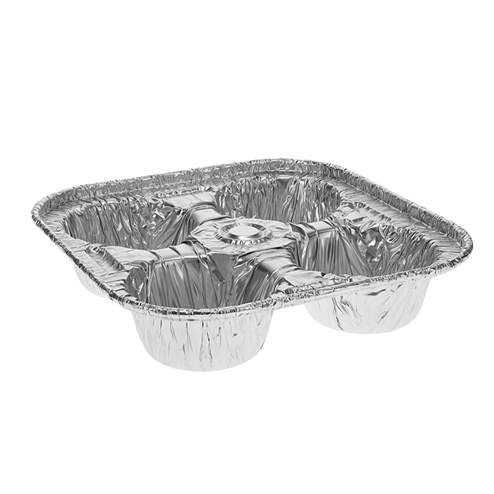 Four Cup Aluminum Muffin Pan | Pactiv Evergreen