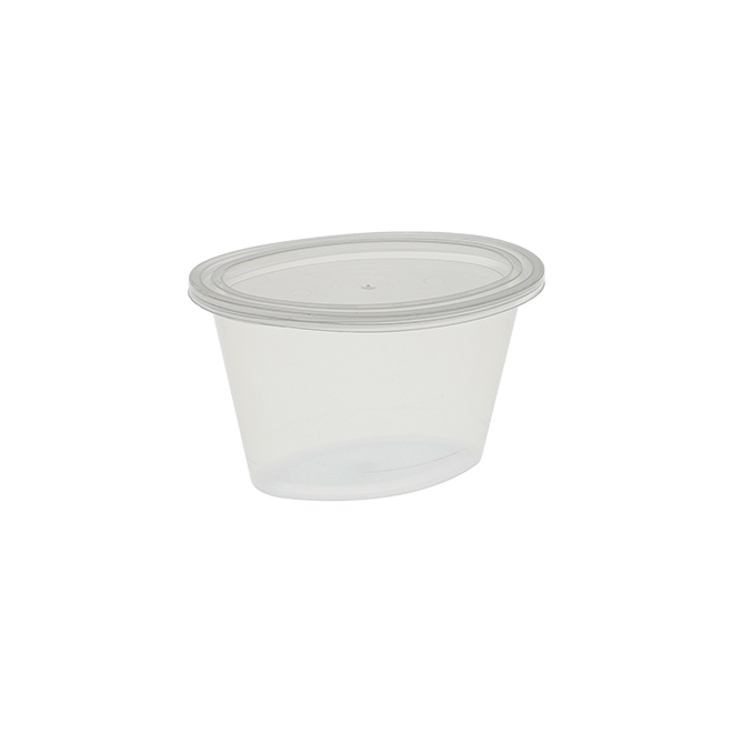 Jar & Cap Combo Case ( 500 pcs ) :: 4oz Portion Cups & Lids - Buy
