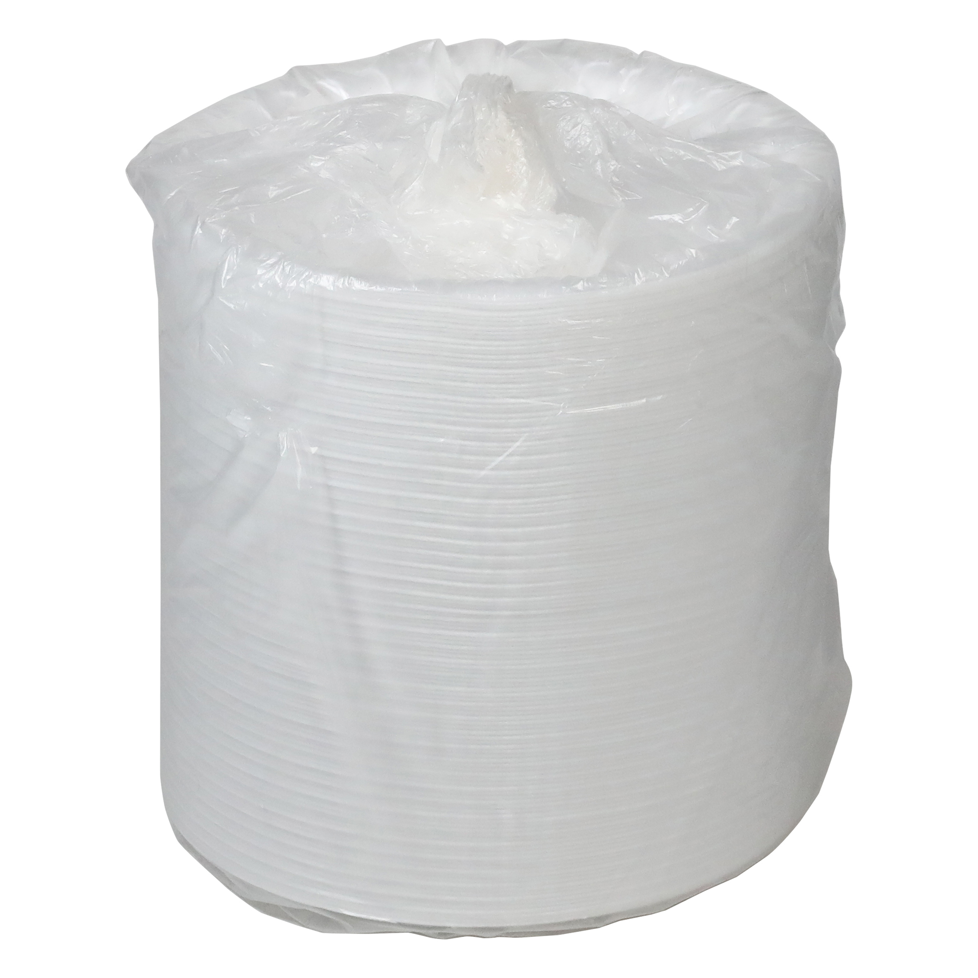 Pactiv 150-Pack White Eps Foam Disposable Dinner Plates at