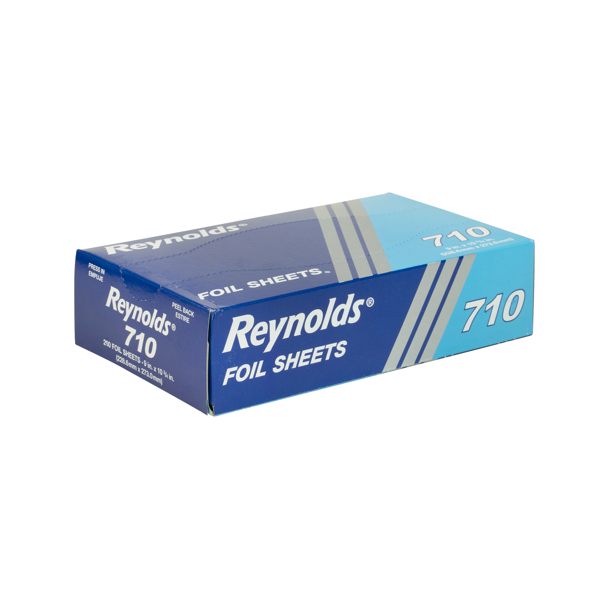 Reynolds 710 9 x 10.75 in. Interfolded Aluminum Foil Sheets - Case
