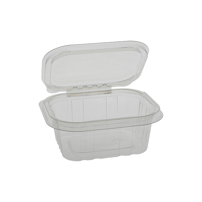 12 oz Plastic Hinged Deli Containers