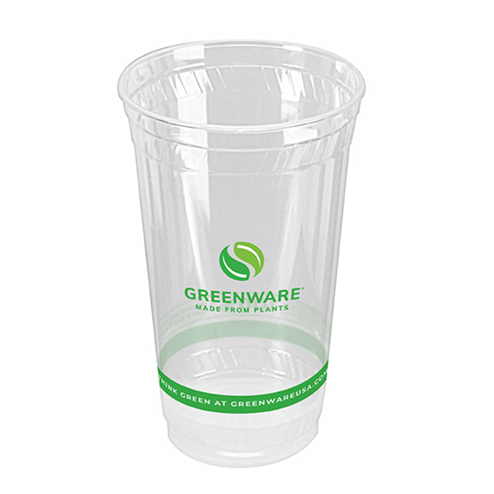 Fabri-Kal® Greenware® Cold Drink Cup - 32 oz., Clear