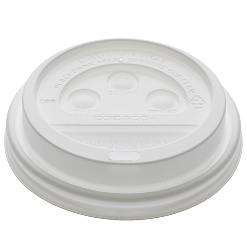 Dome Lid for 10–24 oz. Paper Hot Cup