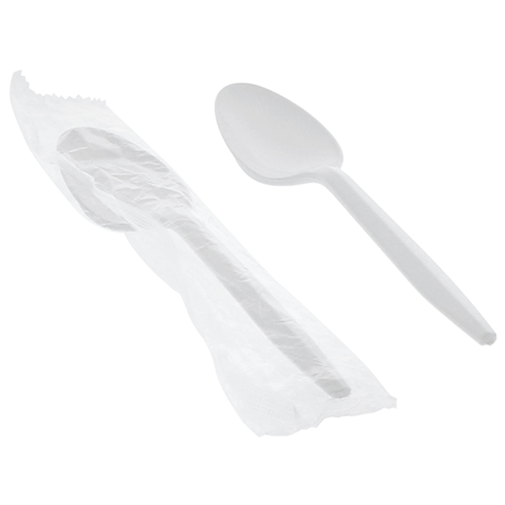 Fieldware® Medium Weight Wrapped Plastic Spoon