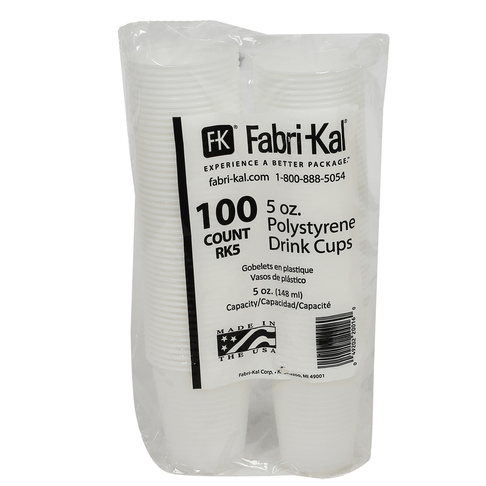 RK 5 oz. Polystyrene Cups | Pactiv Evergreen