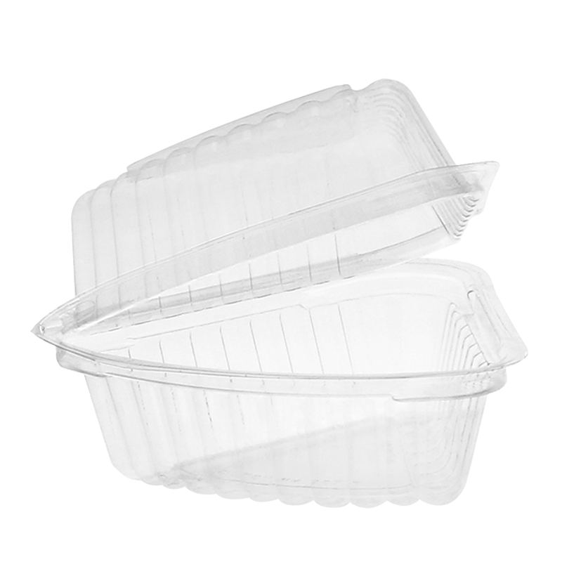 5 75 X 5 88 X 3 PET Hinged Lid Pie Slice Container Pactiv Evergreen 5-75-x-5-88-x-3-pet-hinged-lid-pie-slice-container-pactiv-evergreen