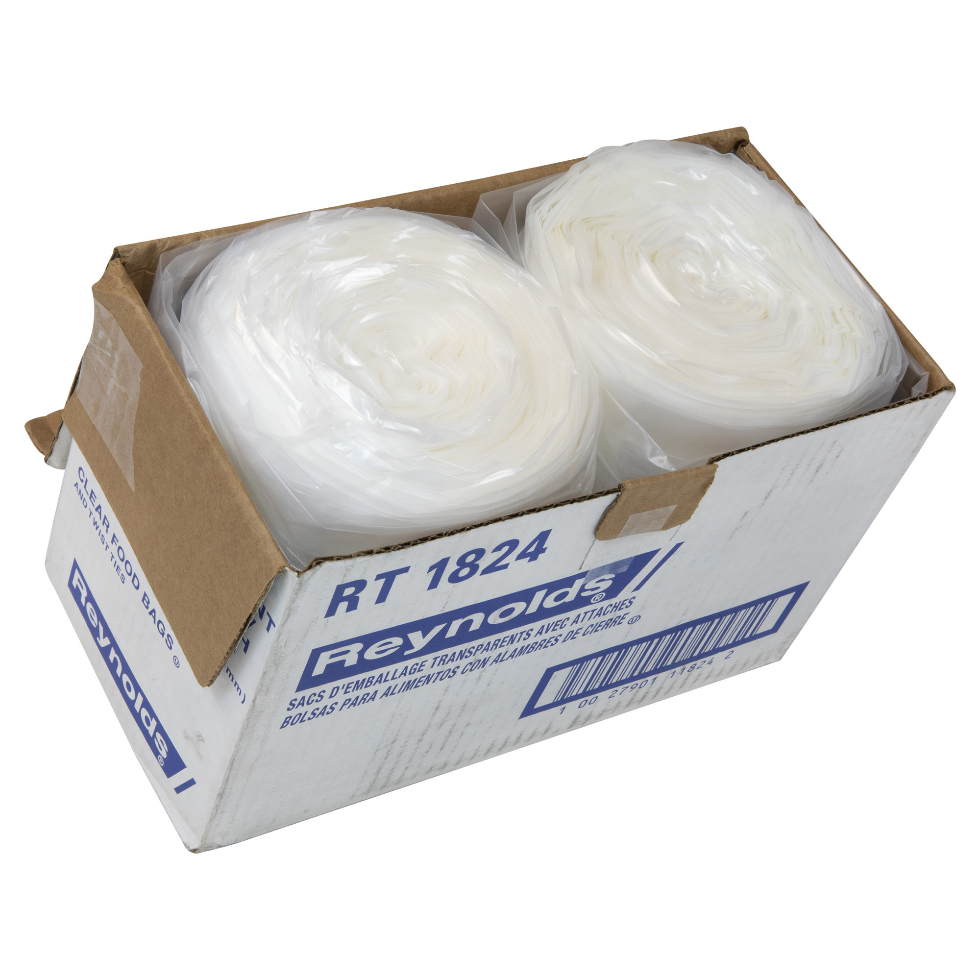 18 x 24" Food Storage Bags with Twist Ties Pactiv Evergreen