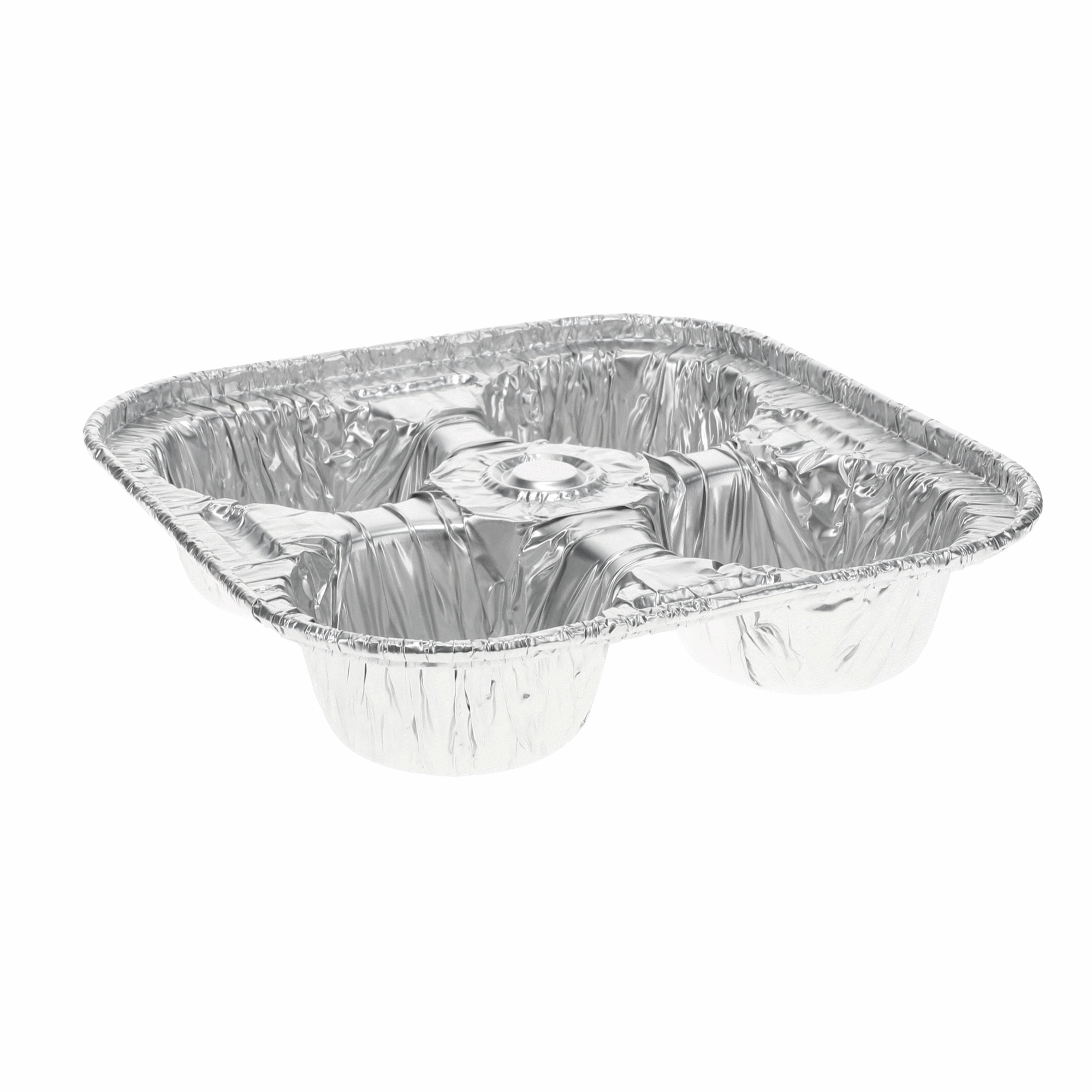 Four Cup Aluminum Muffin Pan | Pactiv Evergreen
