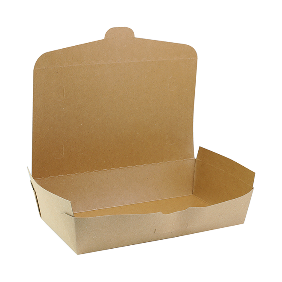 Valkraft Brown/White Breakfast Box – 50 Units - L & B Go Green