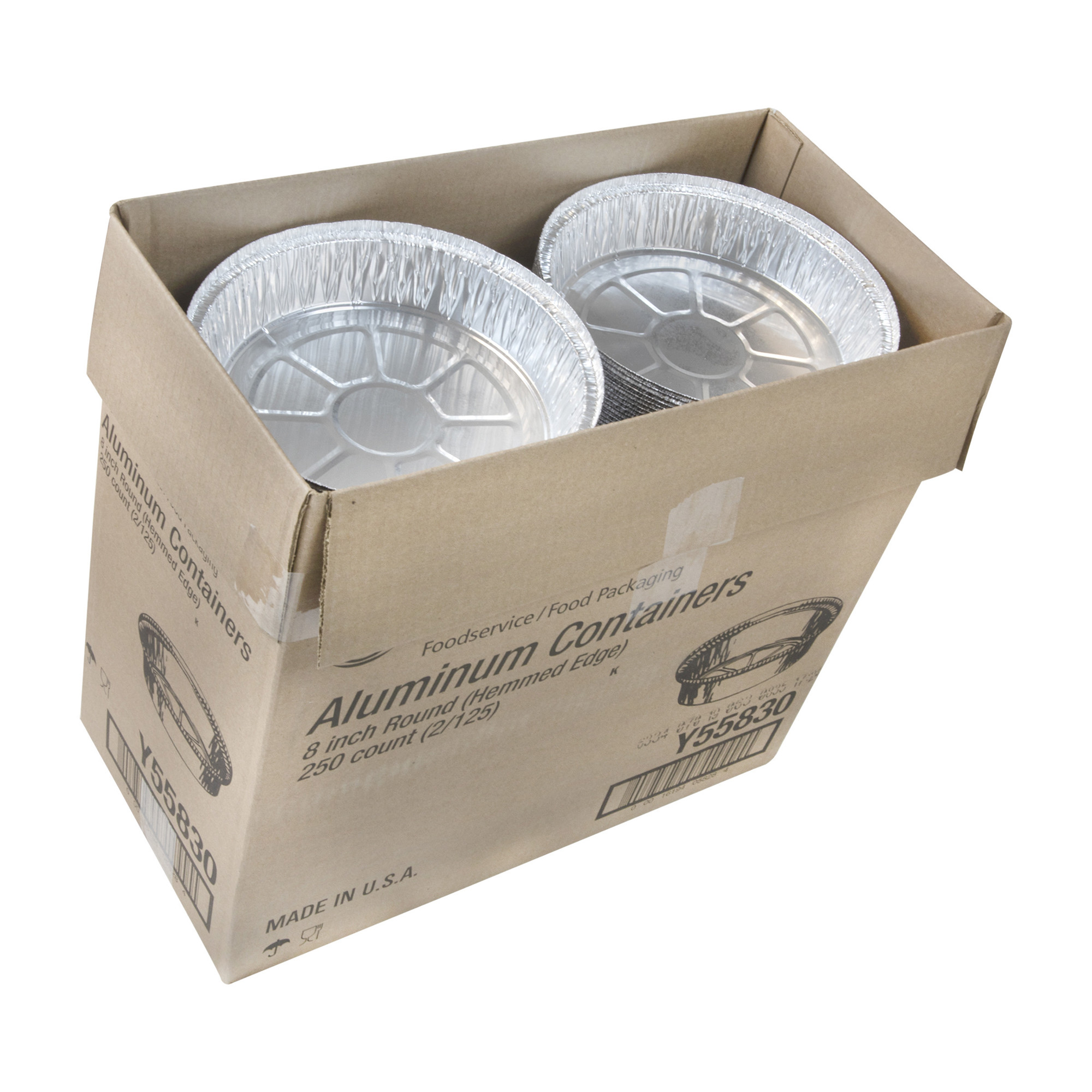 Aluminum Foil Containers - 8 Round