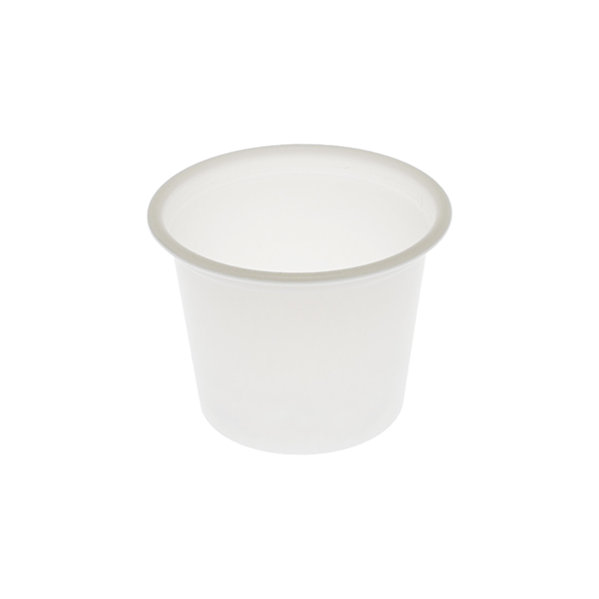 Newspring E506 ELLIPSO 6 oz. Oval Plastic Souffle / Portion Cup with Lid -  500/Case