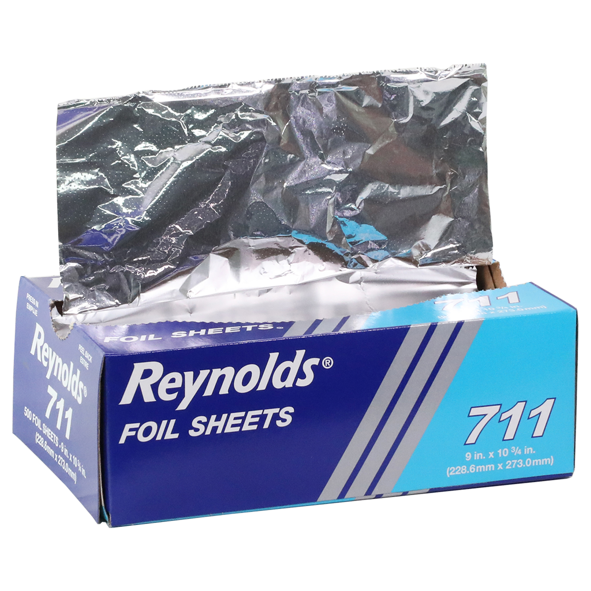 919319-5 Reynolds Foil Sheet, 9 x 10-3/4, 9 Width, Silver, Aluminum,  3000 PK