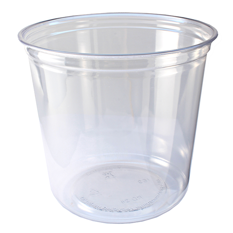 24 oz. Round Deli Containers Pactiv Evergreen