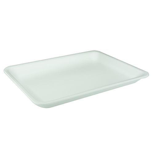 Pactiv 8S Disposable Foam Meat Tray - 10L x 8W x 3/5H