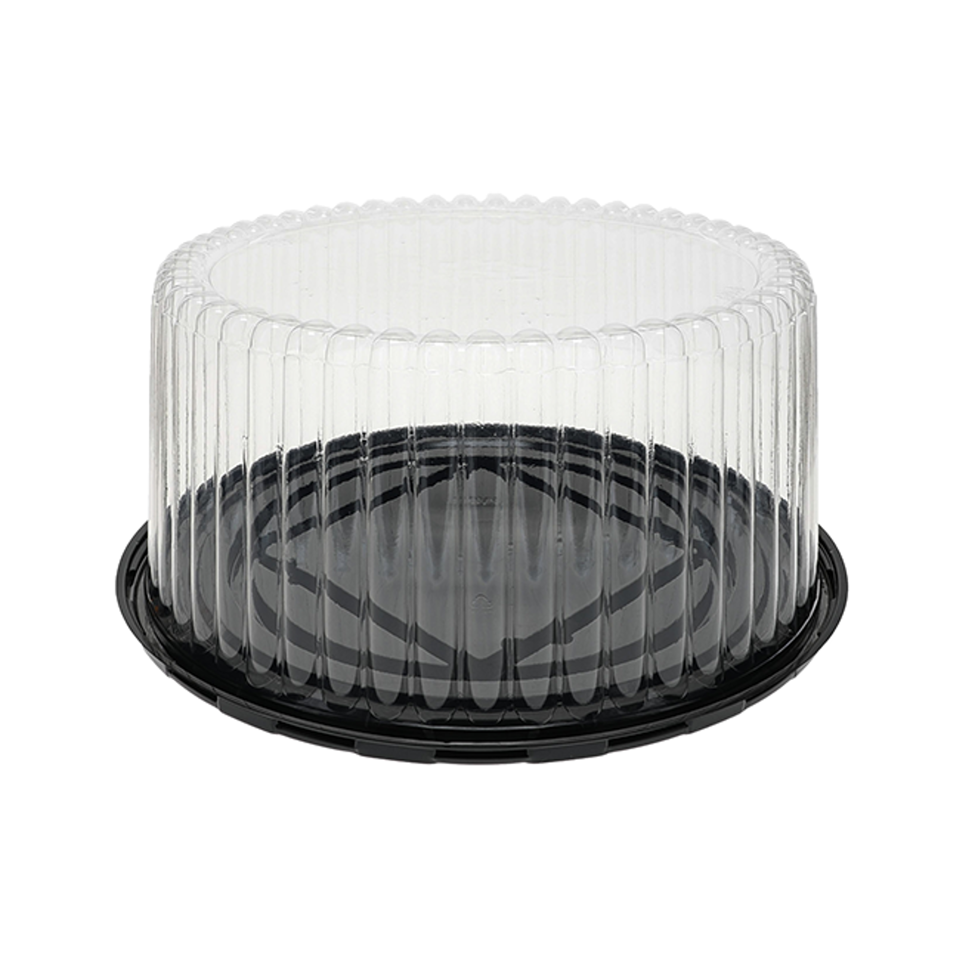 5in Tall Fluted Dome and Base for 9in | Pactiv Evergreen