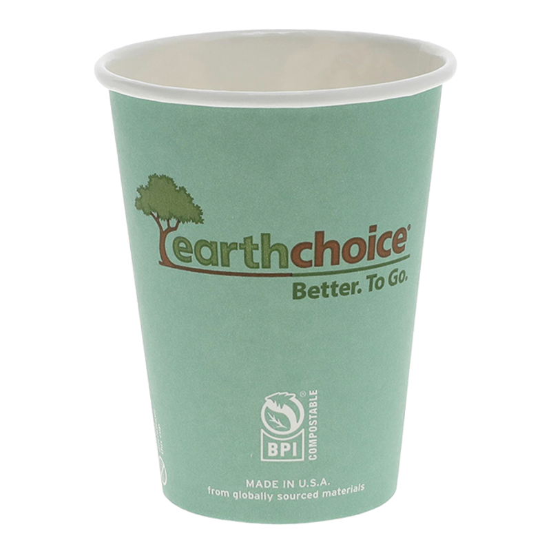 12 oz. Compostable Paper Hot Cup | Pactiv Evergreen