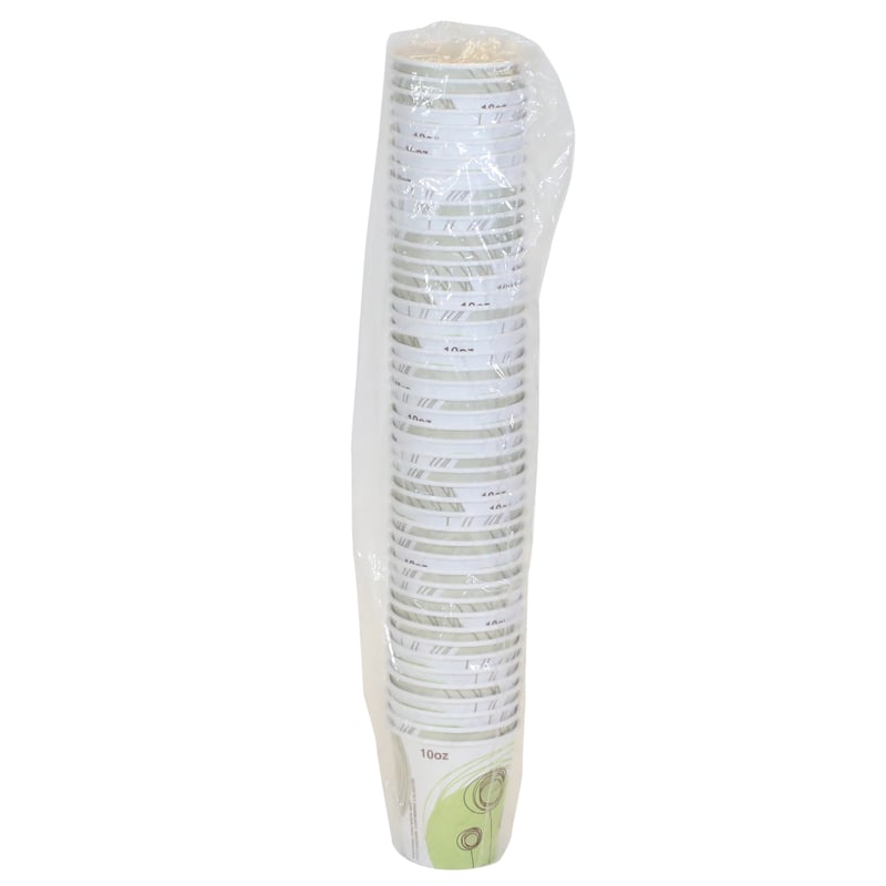 Monogram 10 oz. Paper Hot Cup | Pactiv Evergreen