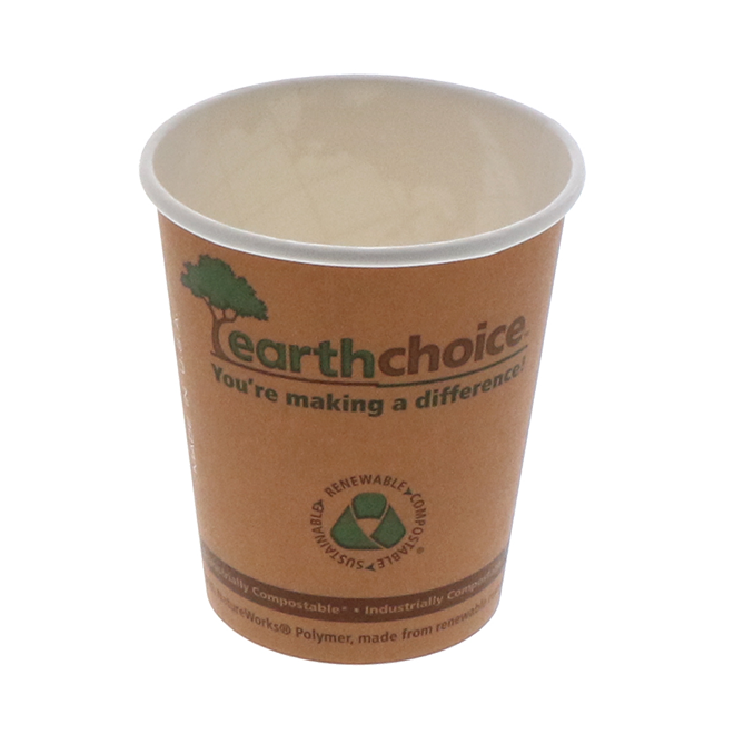 8 oz. Compostable Paper Hot Cup | Pactiv Evergreen