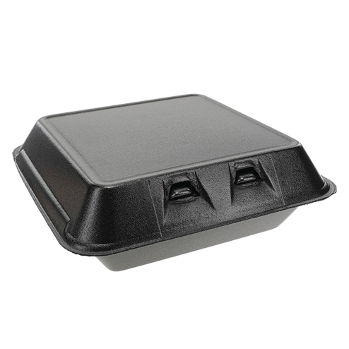 Pactiv YTH102060000 Foam Food Container 9-3/16 x 6-1/2 x 1-5/8